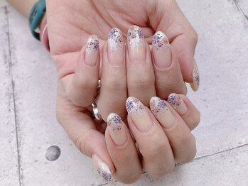 ネイル ビューティーマジック 葛西本店/フラワーデザインネイル