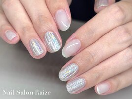 夏ネイル/ユニコーンネイル