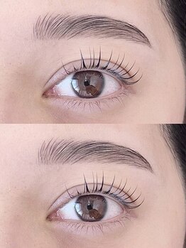 モストアイズ 武蔵小杉(most eyes)の写真/【21時迄営業/武蔵小杉徒歩6分】美眉似合わせアイブロウ¥5500/パリジェンヌ¥6000セットメニューで時短OK★