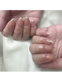 布施フィルイン/フレンチネイル