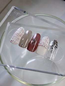 定額【チェックネイルコース】