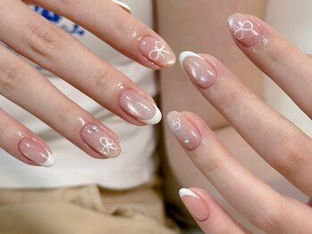 Best Nail 銀座店【ワンホンネイル・スカルプ・パラジェル・上品ジェルネイル】/キラキラネイル