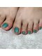 ケーライズネイル アンド アイ(K Rise nail&eye)の写真/指先から気分UP!フットバス付き♪丁寧なケアで綺麗な足元を演出します☆