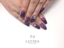 YMー124 パープルネイル