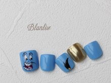 ネイルサロン ブランロール 白金店(Nail Salon Blanl'or)/FOOT　青い魔人