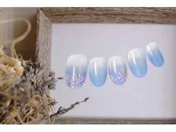 ファストネイル アスナル金山店(FAST NAIL)/夏ネイル　シェル　【11358】
