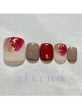 アルティノ ネイル ガーデン(altino nail garden)/*foot*ニュアンス