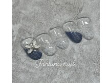 フォルトゥーナ 神田(Fortuna)/冬ネイルデザイン