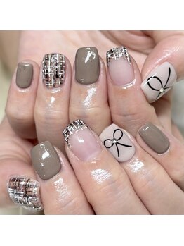 ソラール(SOLAR)/ツイードネイル♪