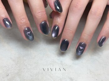 ヴィヴィアン ネイル(Vivian nail)/マグネット　ハート