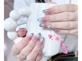 チークマグネットフレンチネイル