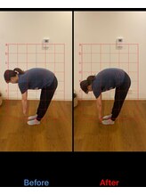 ヨモギ(YOMOGI)/before/after【ピラティス】