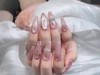 ウメネイルスタジオ(UME NAIL STUDIO)/題長さだしやり放題×つけ放