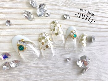 ネイルサロン クイル(QUILL)/5月キラキラ(2)