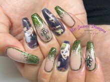 アン ジョーヌドラゴ/【ロングネイル】プリントネイル