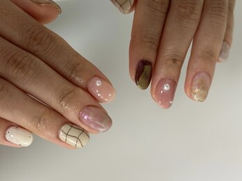 ブランシェール(blancher)/order design 持込みネイル