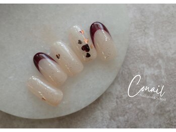 コーネル(CONAIL)/《90分B》ハートホロネイル