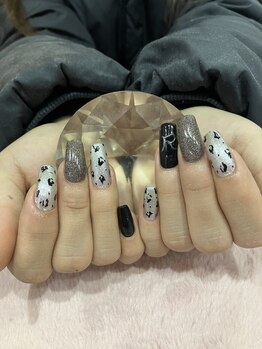 チェリーブロッサム(A CHERRY BLOSSOM)/豹柄シックなネイル