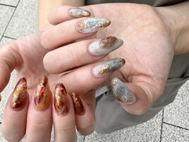 スタッフfukaとお揃いネイル♪