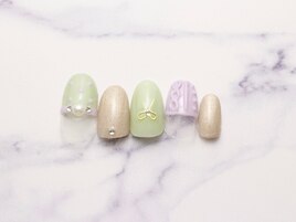 ラッキーニットネイル全員￥8500