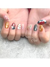 ウイ(Oui)/成人式ネイル