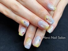 メルシー(Merci)/可愛い夏ネイル