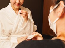 リラクゼーションサロン 軸(ziku)/お好みの香りをお選び頂けます