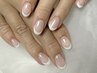 パラジェルフレンチネイルorマグネットフレンチ（ウォーターケア込み）￥8000