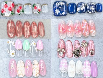 ミラーナ(Milana)の写真/毎月変わる定額メニューで指先からアートを楽しむ♪トレンドデザイン◎