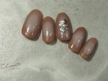 ネイルクローゼット(Nail Closet)/11月 Design 囲みグラデーション