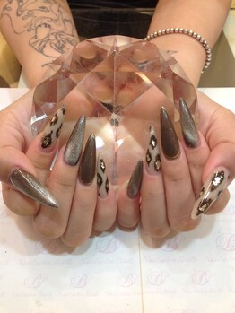 エスフィーネイルサロン ブリーユ(Esfy nailsalon Brille)/秋カラーレオパード