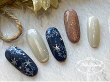 ジュジュ(Juju)/雪の結晶ネイル