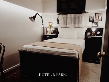 ホテルアンドパーク(HOTEL&PARK.)の写真/忙しない日常に心整える時間を。海外ホテルのような完全個室。落ち着いた丁寧な接客と空間でリラックス。