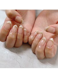 ニュアンスフレンチネイル