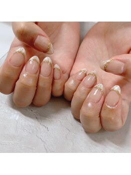 ブラン(blanc)/ニュアンスフレンチネイル