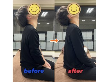 ウェルネスストレッチ バンバン/Before After