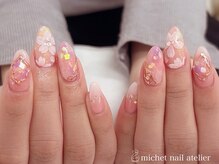 ミケ/桜ネイル
