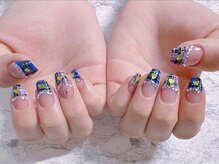 モシ(Moci)/アートし放題／チェック柄