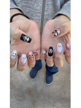 コウメ(KOUME)/ハロウィンネイル