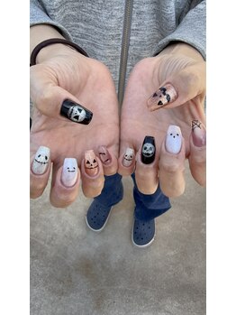 コウメ(KOUME)/ハロウィンネイル