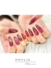 フィリス センター南店(PHYLIS)/マグネットネイル☆¥6900