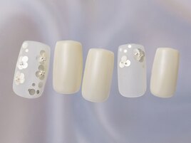 春イエローホロ花マット¥7980