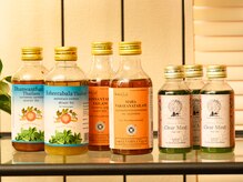 アムアーユルヴェーダ(AM AYURVEDA)の雰囲気（インドの施設でも使用している本場のオイルを使用）