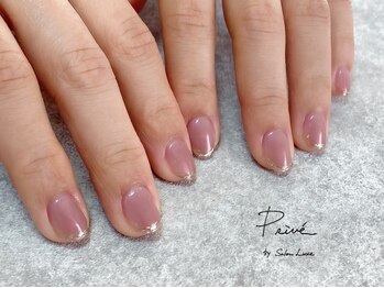 プリヴェ バイ サロンリュクス(Prive by Salon Luxe)/シアーピンクオーロラネイル