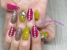 アン ジョーヌドラゴ/【自爪ネイル】秋カラーネイル