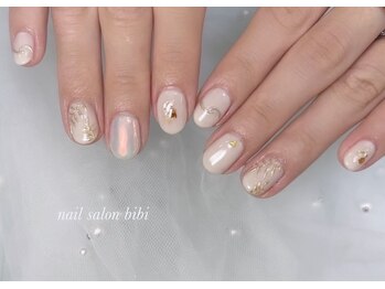 ネイルサロン ビビ(bibi)/こだわりミラーネイル