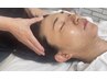 【小顔セラピストによる】小顔ドライヘッドスパ（40分）￥8,800→￥5,500
