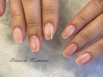 ビアンカ 横浜関内店(Bianca)/シンプルネイル/¥5800
