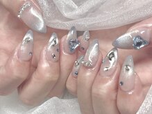 モカ 心斎橋(moca by Lee)/【Aina】マグネットネイル