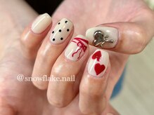 スノーフレーク(Snowflake)/人気No. 1定額デザインコース！